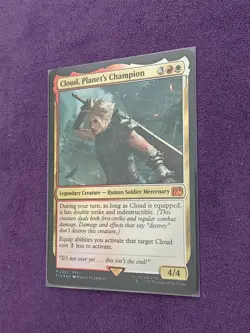 Cloud, Planet's Champion #552 (Foil) (NM) Final Fantasy FIN MTG - Image 2