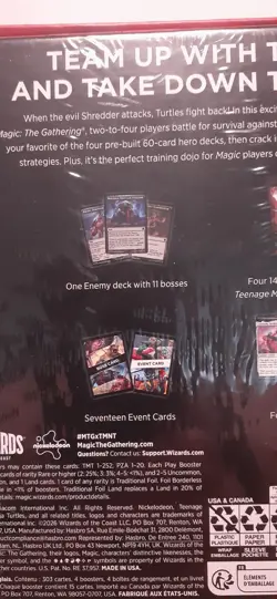 MtG: TMNT Teenage Mutant Ninja Turtles - TURTLE TEAM UP BUNDLE BOX NEW SEALED - Image 5