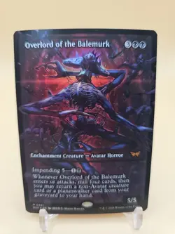 Overlord of the Balemurk (Showcase) Duskmourn: House of Horror Foil - Image 1