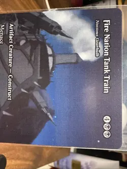 Fire Nation Tank Train - Noxious Gearhulk (Borderless) Avatar: Regular - Image 2