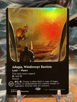 MTG | Adagia, Windswept Bastion (0277) [Edge of Eternities] ✨FOIL✨ - Image 1