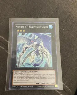 1 x Number 47: Nightmare Shark - CT11-EN004 - Super Rare - Limited Edition Near - Image 1