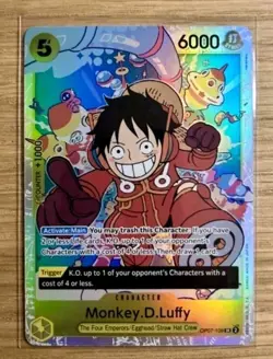 Monkey.D.Luffy OP07-109 - One Piece TCG - SR Super Rare NM English Foil - Image 1