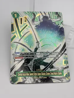 One Piece TCG Demon Aura Nine Sword Style Asura Blades Drawn OP12-037 Near Mint - Image 3