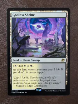 Godless Shrine Edge of Eternities MTG Regular - Image 1