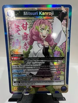 Mitsuri Kanroji UEX05BT/KMY-3-034 SR Holo Union Arena Demon Slayer Vol 2 NM/MNT - Image 1