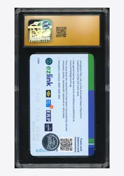 Pokemon CGC 10 PRISTINE Pokemon Money Card EZ-Link 2024 PM Center Singapore ENG - Image 2