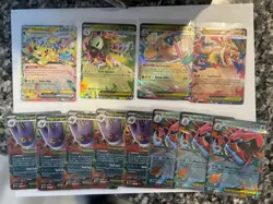 2026 Pokemon Ascended Hero’s Mega Gengar EX Lot Of 12 Cards Charizard Dragonite - Image 1