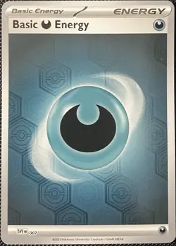 Basic Darkness Energy 7 Sv: Shrouded Fable Reverse Holo - Pokemon Card - Image 1