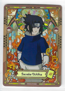 Naruto Sasuke Uchiha NRSA01-SP-002L5 Kayou SP Anime Card NM - Image 1