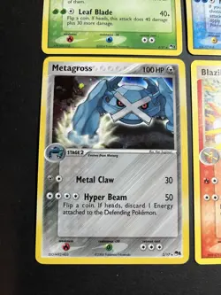 Pokemon TCG Pop Series 4 Card Lot Holo Sceptile Swampert Metagross Blaziken 2004 - Image 4