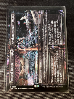 MTG Funeral Room Awakening Hall M 0338 Regular Borderless Mythic DSK NM - Image 1