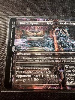 MTG Funeral Room Awakening Hall M 0338 Regular Borderless Mythic DSK NM - Image 3