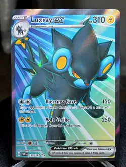 Luxray ex SV06 195/167 Ultra Rare Full Art Holo Stage 2 Pokemon TCG Card - Image 1