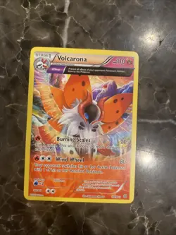 Pokemon Card Ancient Origins Volcarona Full Art 18/98 NM - Image 1