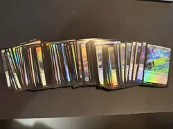 70 Card Lot Teenage Mutant Ninja Turtles Holos Magic The Gathering - Image 1