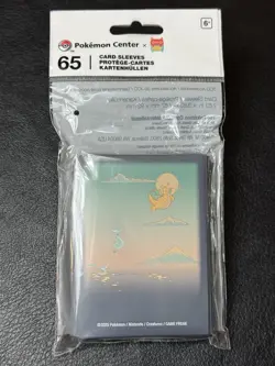 2025 Pokemon Center × OMOCAT Dragonite Card Sleeves (65 Count) New Sealed - Image 1