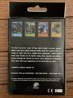 2004 Teenage Mutant Ninja Turtles TMNT Trading Card Game 2-Player Starter Set 53334328241 - Image 2