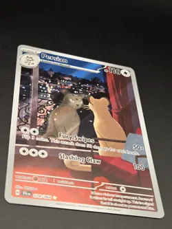 Pokemon TCG Persian Shrouded Fable Holo Illustration Card 078/064 NM - Image 2
