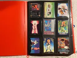 B28 DBZ DRAGON BALL Z CARDS BINDER COLLECTION LOT OLD MULTIPLE SETS MOST VG-NM+ - Image 1