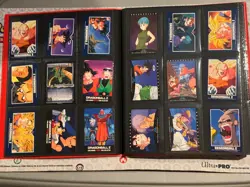 B28 DBZ DRAGON BALL Z CARDS BINDER COLLECTION LOT OLD MULTIPLE SETS MOST VG-NM+ - Image 2
