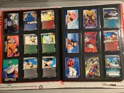 B28 DBZ DRAGON BALL Z CARDS BINDER COLLECTION LOT OLD MULTIPLE SETS MOST VG-NM+ - Image 5