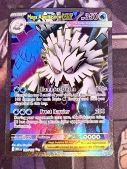 Mega Abomasnow ex - 157/132 157/132 Pokemon Ultra Rare ME01: Mega Evolution Card - Image 1
