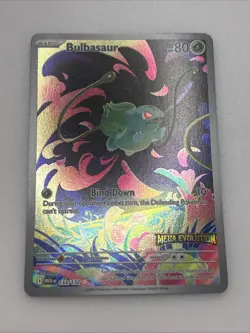 Bulbasaur - (Mega Evolution Stamped) 133/132 Miscellaneous Cards & Products Holo - Image 2