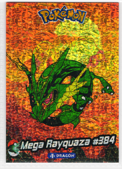 CRYSTAL CARD COLLECTION * MEGA RAYQUAZA #384 - CRACKED ICE * POKEMON* - Image 1