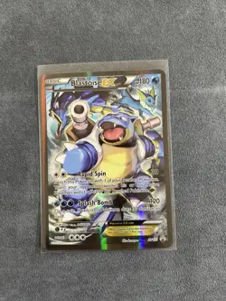 Blastoise EX XY122 Generations Red & Blue Collection Promo Pokemon Card LP - Image 1