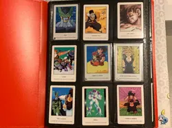 B27 DBZ DRAGON BALL Z CARDS BINDER COLLECTION LOT OLD MULTIPLE SETS MOST VG-NM+ - Image 1