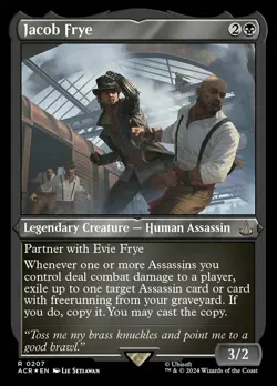 x1 Jacob Frye - Foil Etched R MTG Universes Beyond: Assassin's Creed M/NM, Engli - Image 1