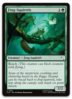 Frog-Squirrels #251 (NM) TLE Magic MTG - Image 1