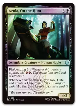 Azula, On the Hunt #85 (Foil) (NM) TLA Magic MTG - Image 1