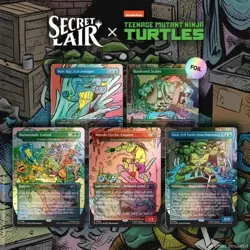 Secret Lair x Teenage Mutant Ninja Turtles: The Mighty Mutanimals Foil - On Hand - Image 1