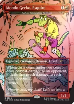 Secret Lair x Teenage Mutant Ninja Turtles: The Mighty Mutanimals Foil - On Hand - Image 4