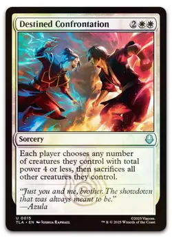 Destined Confrontation #15 (Foil) (NM) TLA Magic MTG - Image 1