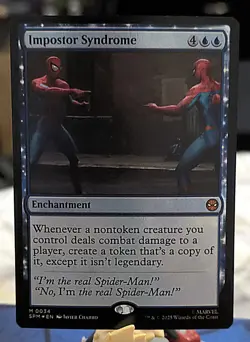 Impostor Syndrome Marvel's Spider-Man Foil Magic The Gathering #34 2025 - Image 1