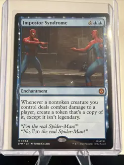 MTG Impostor Syndrome 0034 Regular Marvel's Spider-Man Unplayed Pack Fresh - Image 2