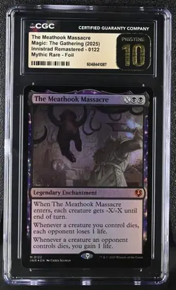 MTG Magic The Gathering The Meathook Massacre Innistrad Remaster CGC PRISTINE 10 - Image 1