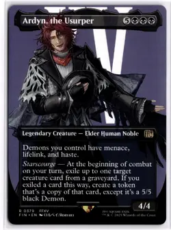 Ardyn, the Usurper (0379) (Borderless) 379 FINAL FANTASY Magic: The Gathering NM - Image 1