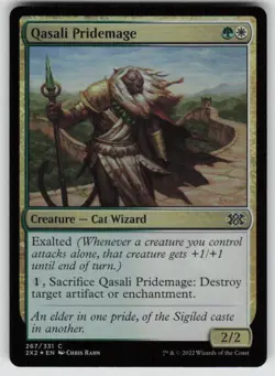 Qasali Pridemage Double Masters 2022 267 Near Mint Foil - Image 1