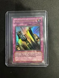 Yu-Gi-Oh! Yugioh Card Solemn Judgment Metal Raiders MRD-127 DMG Damaged - Image 1