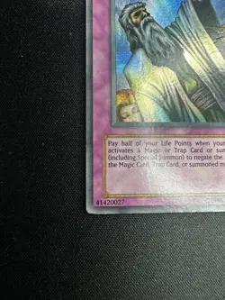 Yu-Gi-Oh! Yugioh Card Solemn Judgment Metal Raiders MRD-127 DMG Damaged - Image 4