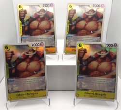 Edward Newgate Playset - ST13-004 x4 - Starter Deck 13 - One Piece TCG - Image 1