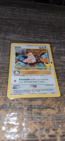 Pokemon 25th Anniversary Cleffa 20/111 Celebrations Classic Collection Holo Card - Image 1