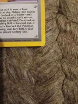 Clefairy Doll 70/102 LP Base Set Pokemon Trainer Trading Card 1999 NEAR MINT! - Image 4