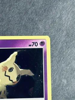 Mimikyu SM99 Black Star Promo Holo Pokemon card NM Shining - Image 3