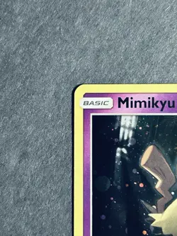Mimikyu SM99 Black Star Promo Holo Pokemon card NM Shining - Image 4