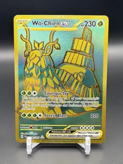 Pokemon TCG Wo-Chien EX 240/091 Paldean Fates Hyper Rare Card NM - Image 1